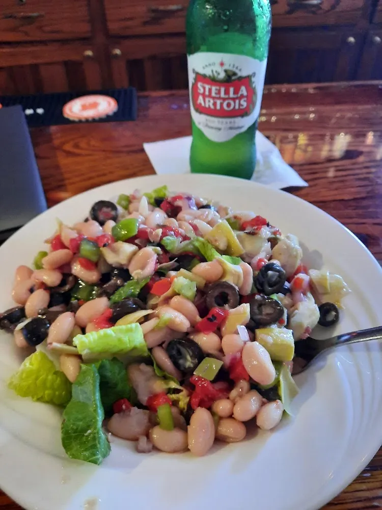 Bean and Black Olive Salad